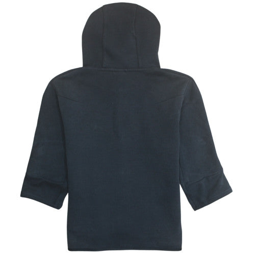 Nike Women Black Full Zip Hoodie Size L with Hood and Pockets