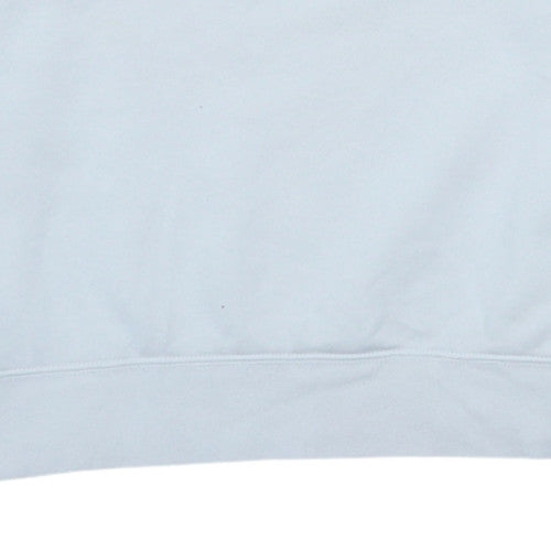 Nike Men's White Logo Pullover Fleece Sweatshirt Size L
