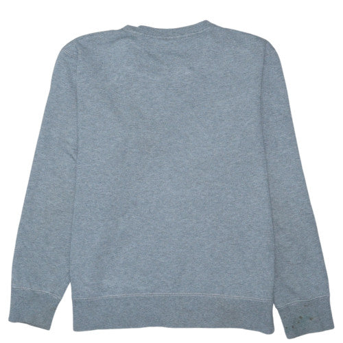 FILA Mens Grey Crew Neck Sweatshirt M Logo Pullover Sportswear