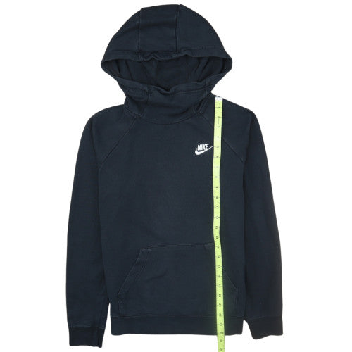Nike Men’s Black Pullover Hoodie Medium Fleece Sportswear