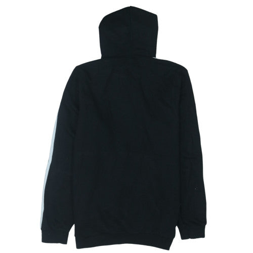 Adidas Mens Black XL Pullover Hoodie with Logo and Pockets