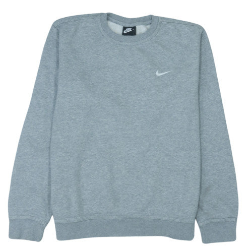 Nike Men's Grey XL Pullover Crew Neck Fleece Sweatshirt