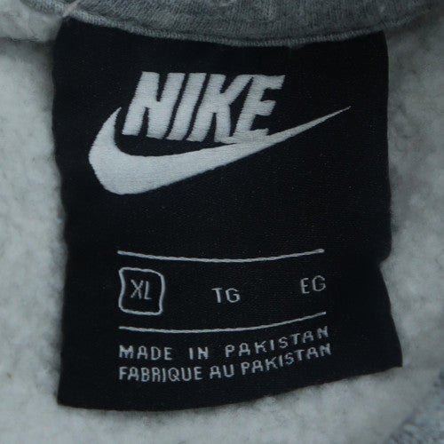 Nike Men's Grey XL Pullover Crew Neck Fleece Sweatshirt