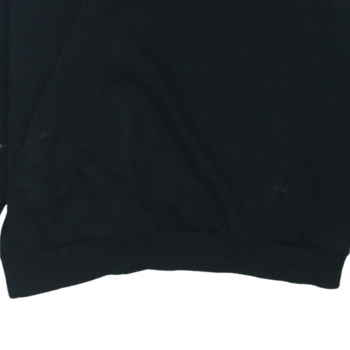 adidas Mens Black XL Pullover Hoodie Sportswear Sweatshirt