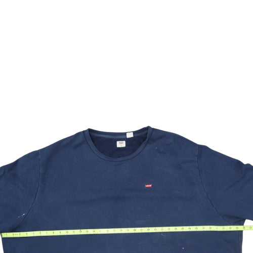 Levi's Men's Blue 5XL Pullover Crew Neck Sweatshirt