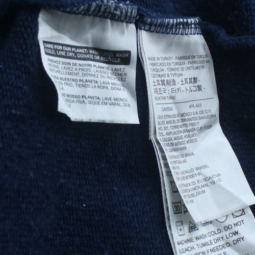 Levi's Men's Blue 5XL Pullover Crew Neck Sweatshirt