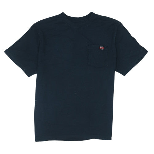Wrangler Men's Black Workwear Crew Neck Cotton T-Shirt XL