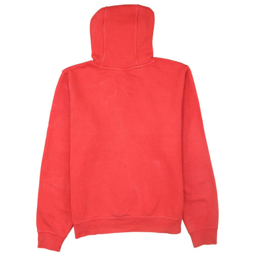 Nike Womens Red Pullover Hoodie Medium Cotton Blend Casual