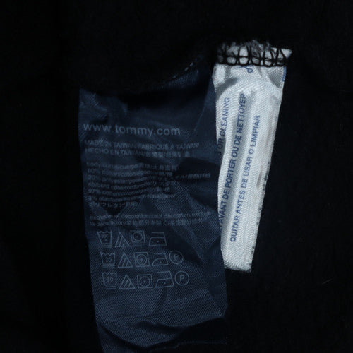 Tommy Hilfiger Men's Black XL Pullover Sweatshirt Crew Neck Logo
