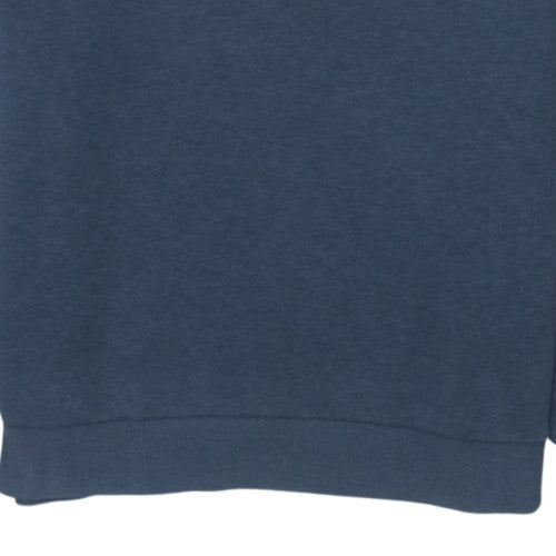 Adidas Men's Blue Crew Neck Pullover Sweatshirt Size M