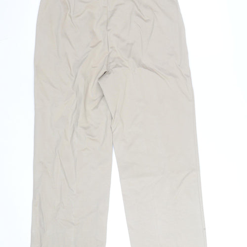 Marks and Spencer Women’s Beige Size 10 Regular Stretch Trousers