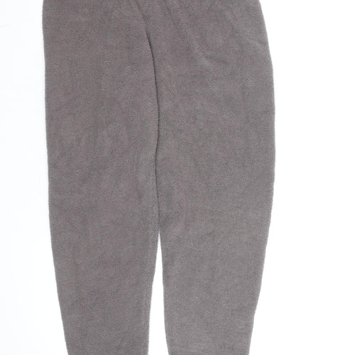 Marks and Spencer Womens Grey Fleece Jogger Trousers M