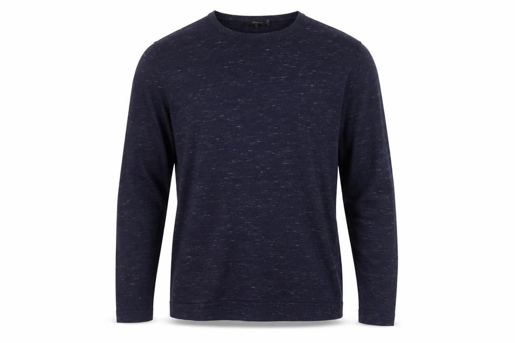 Jack & Jones Men's Blue XL Cotton Blend Crew Neck Pullover Jumper