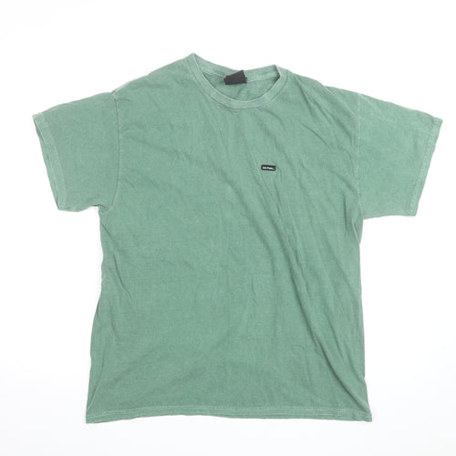 iets frans... Men's Green Crew Neck Short Sleeve T-Shirt Size M