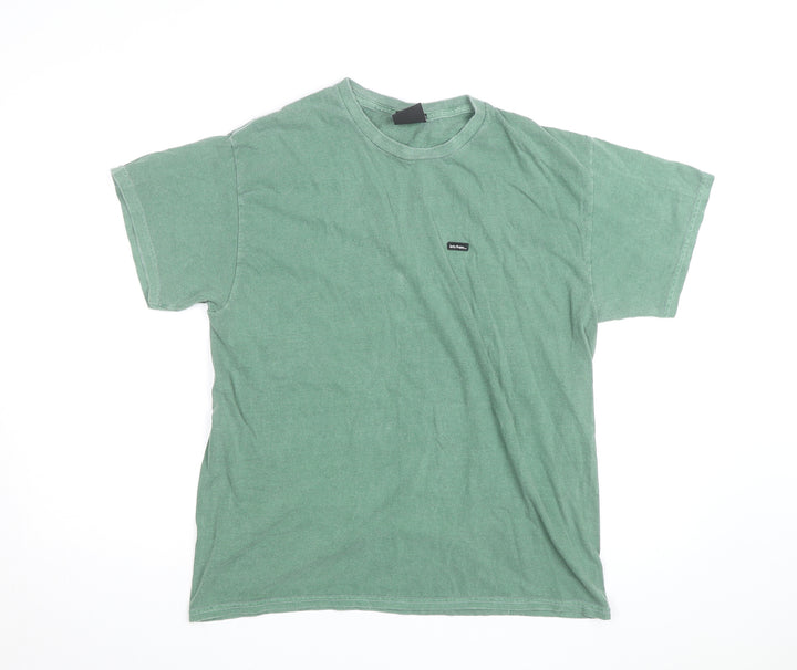 iets frans... Men's Green Crew Neck Short Sleeve T-Shirt Size M