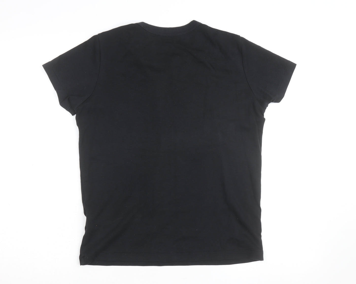 Uniqlo Men’s Black Crew Neck Cotton Short Sleeve T-Shirt M