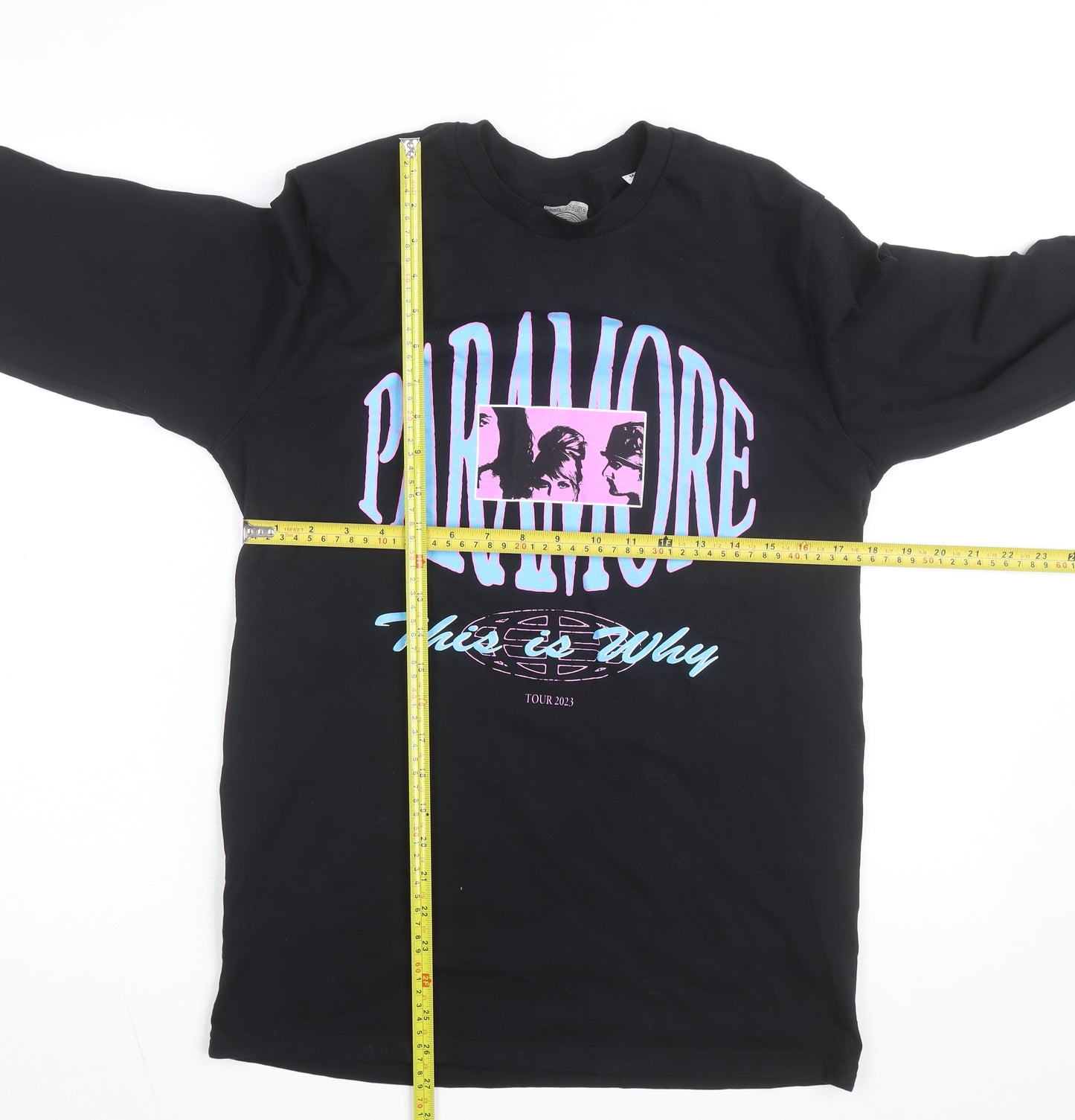 Stanley/Stella Paramore Men's Black M Long Sleeve Tour 2023 Shirt