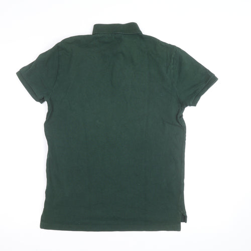 Ralph Lauren Men’s Dark Green Slim Fit Polo Shirt Size S