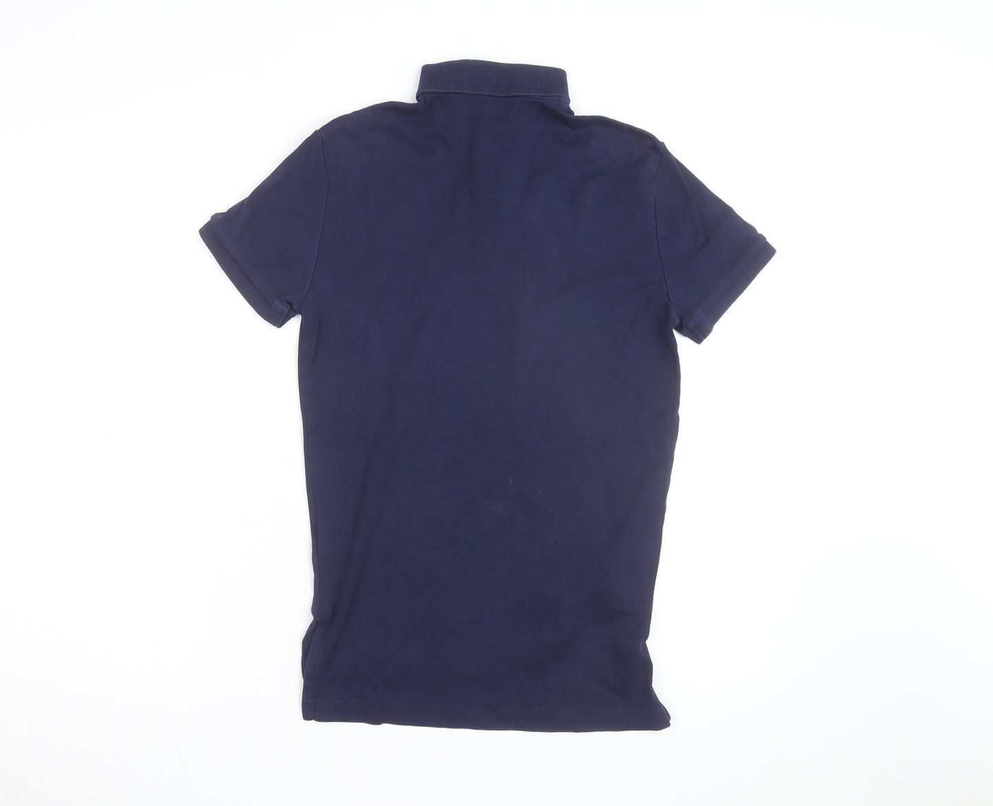 Ralph Lauren Men's Blue XS Slim Fit Cotton Polo Shirt