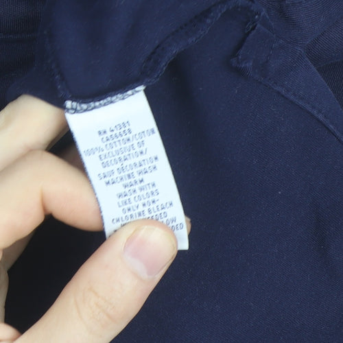 Ralph Lauren Men's Blue XS Slim Fit Cotton Polo Shirt