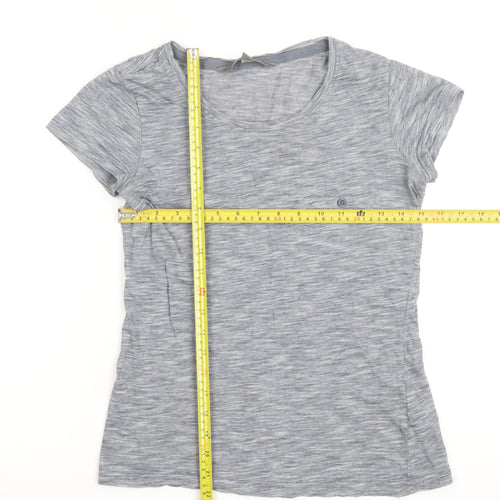 Mountain Warehouse Women’s Blue Short Sleeve Basic T-Shirt Size 10