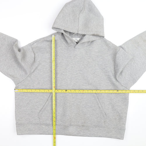 Marks and Spencer Mens Grey XL Pullover Hoodie Cotton Blend