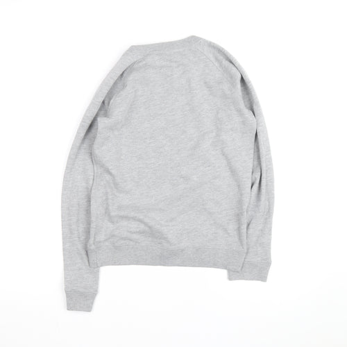 Jack Wills Womens Grey Crew Neck Pullover Sweatshirt Size 6