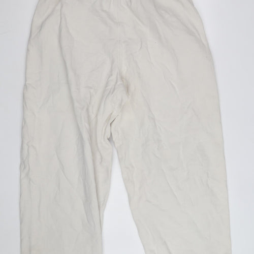 Marks and Spencer Women’s Ivory Size 16 Regular Jogger Trousers