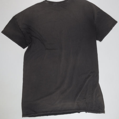 The Doors Men’s Black Graphic Band T-Shirt XL Rock Cotton Retro