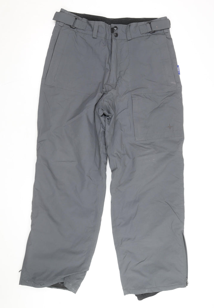 Mountain Warehouse Men's Grey L Insulated Waterproof Snow Pants