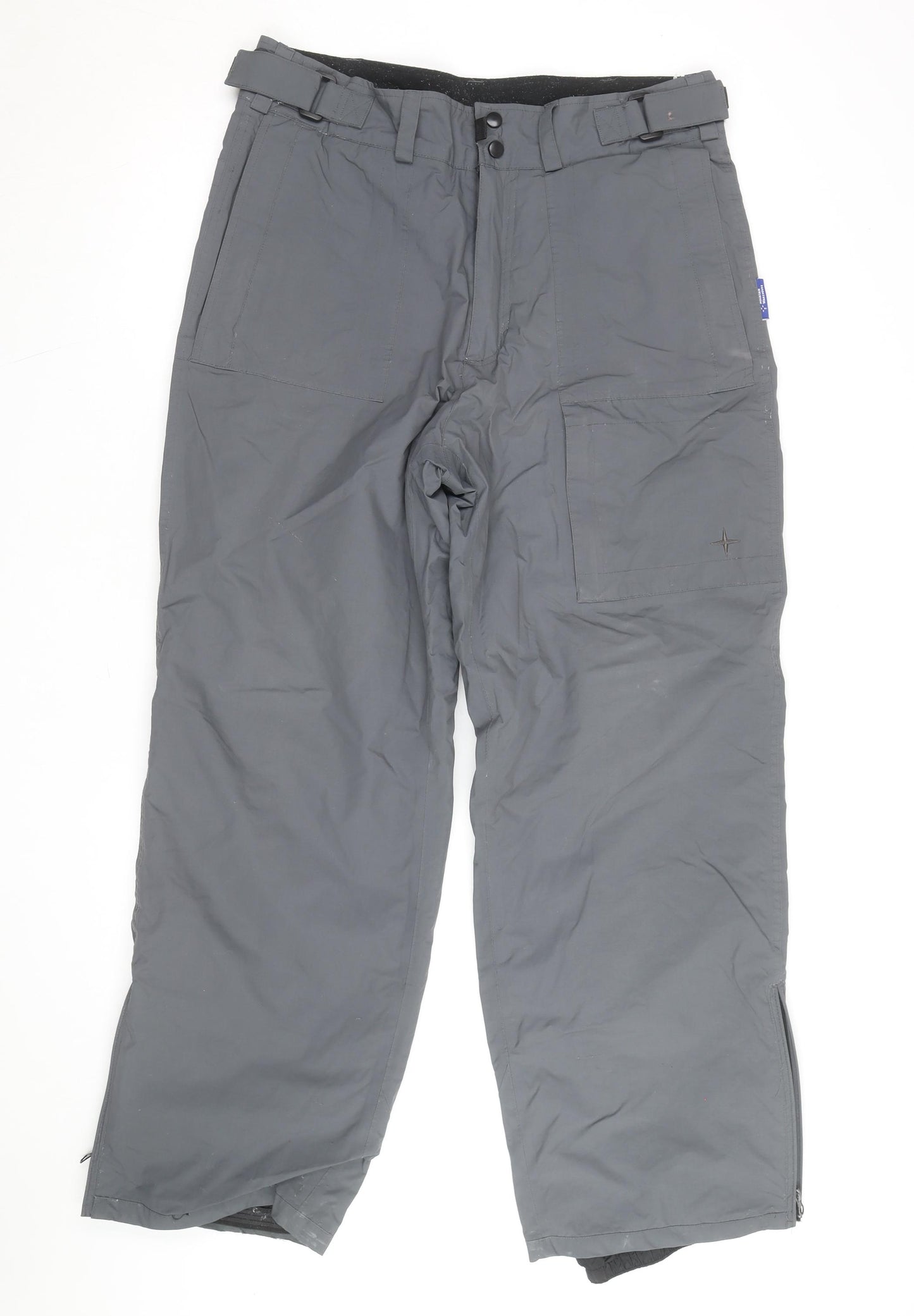 Mountain Warehouse Men's Grey L Insulated Waterproof Snow Pants
