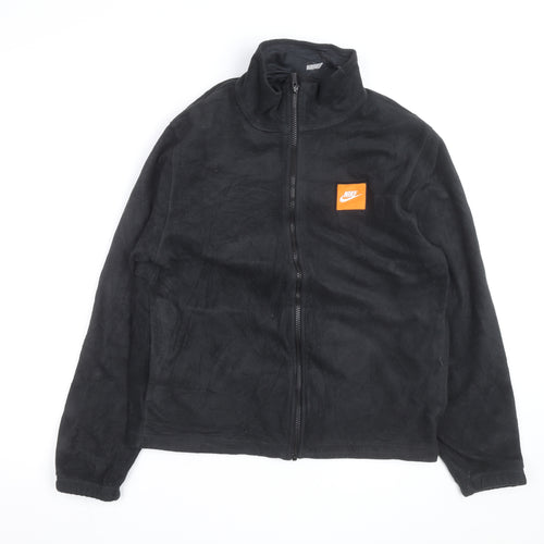 Nike Men's Black Fleece Full Zip Active Jacket Size S