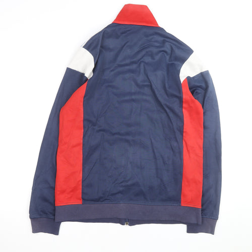 Adidas Mens Great Britain Track Jacket Navy Red White Size L