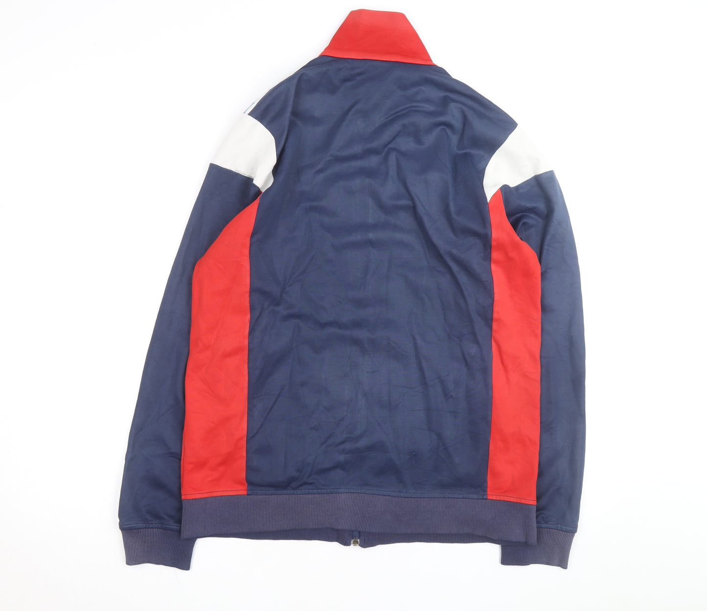 Adidas Mens Great Britain Track Jacket Navy Red White Size L