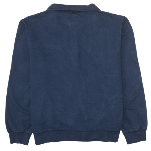 Nike Men's Blue Full Zip Fleece Sweatshirt L Regular Fit