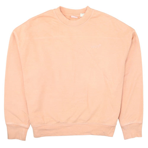Levi's Men's Beige Crew Neck Pullover Sweatshirt Size S