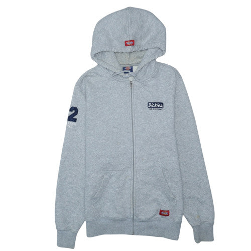 Dickies Men's Grey Full Zip Hoodie Size M Regular Fit