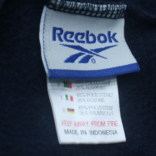 Reebok Men’s Blue Crew Neck Pullover Sweatshirt M Sports Style