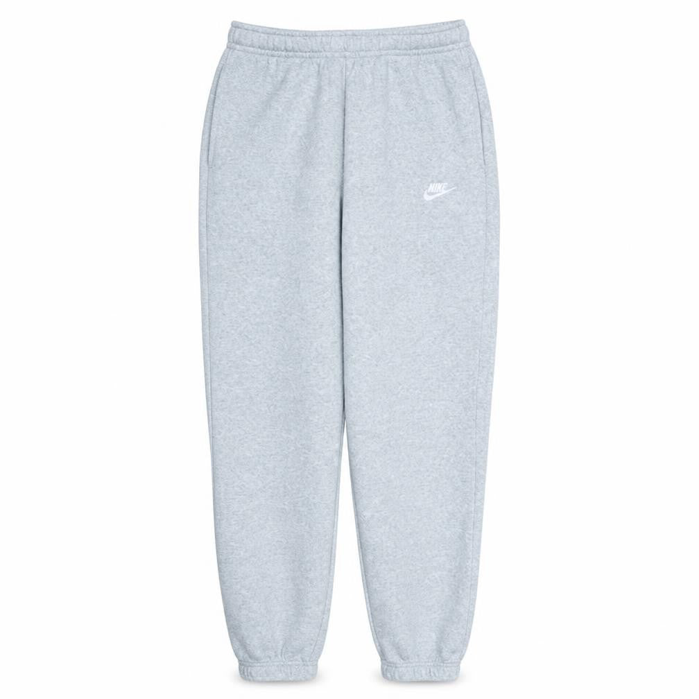 Nike Men’s Grey Fleece Jogger Trousers L Regular Fit Activewear