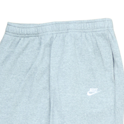 Nike Men’s Grey Fleece Jogger Trousers L Regular Fit Activewear