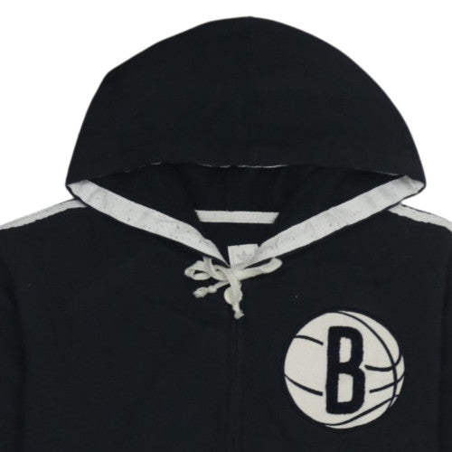 Adidas Men's Black Full Zip Hoodie L Sports Basketball Style