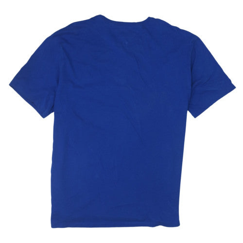 Tommy Hilfiger Men's Blue 2XL Cotton Crew Neck Graphic T-Shirt