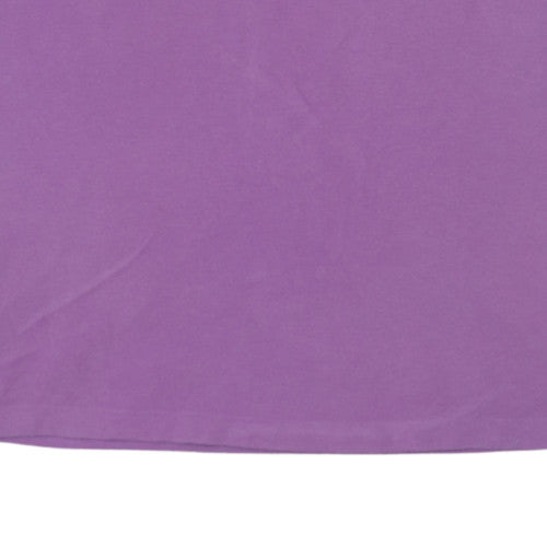 Ralph Lauren Men's Purple Cotton Polo Shirt XL Slim Fit Classic