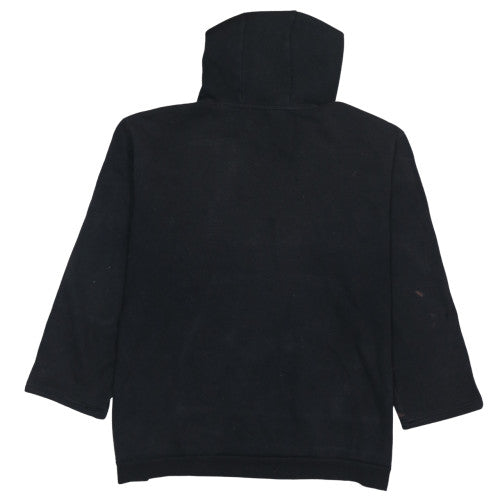 Adidas Men’s Black Pullover Hoodie Size L Sports Fleece Sweatshirt