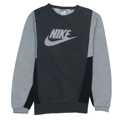 Nike Mens Grey XS Pullover Graphic Logo Sweatshirt