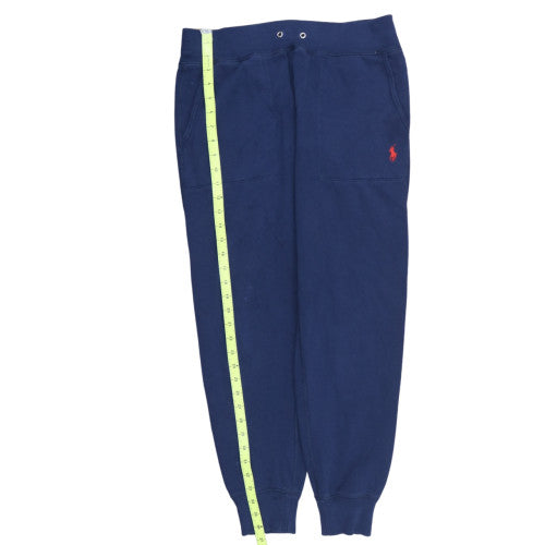 Polo Ralph Lauren Men’s Blue Jogger Sweatpants S Fleece Cotton Blend