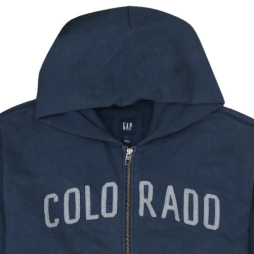 GAP Men's Blue Colorado Full Zip Hoodie Size L