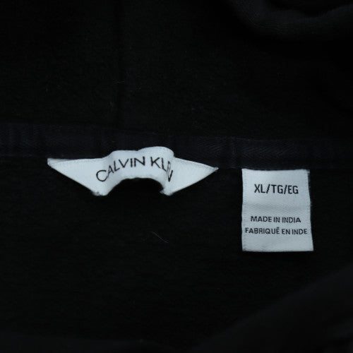 Calvin Klein Men’s Black XL Pullover Logo Hoodie Sweatshirt