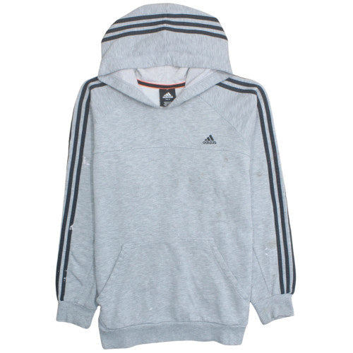 Adidas Men's Grey Pullover Hoodie XL Sports Essentials