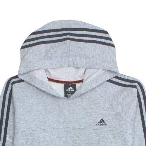 Adidas Men's Grey Pullover Hoodie XL Sports Essentials